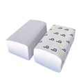 Perforated Roll & Hand Towels | Boardwalk BWK52GREEN 9.13 in. x 10.25 in. 1-Ply Green Single-Fold Towels - Natural White (16 Packs/Carton) image number 2