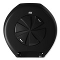 Toilet Tissue Dispensers | Tork 565828 14.12 x 6.31 x 14.56 3 Roll Bath Tissue Roll Dispenser for OptiCore - Black (1/Carton) image number 0