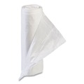 High-Density Trash Bags | Inteplast Group VALH2433N8 High-Density 16 Gallon 24 in. x 31 in. Commercial Can Liners - Clear (1000/Carton) image number 2