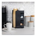 Perforated Roll & Hand Towels | Mind Reader CUPOSPIN-BLK 8 in. x 8 in. x 12 in. 8-Compartment Anchor Collection Coffee Cup, Lid, and Condiment Carousel Countertop Organizer - Black image number 3