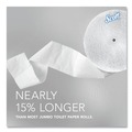 Toilet Tissues | Scott 07005 Essential 3.75 in. x 2300 ft. Septic Safe Coreless JRT - White (12 Rolls/Carton) image number 6