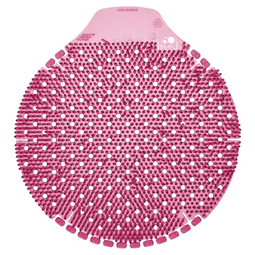 Toilet & Urinal Deodorizers | Fresh Products TWDS-F-006I036M-01 0.42 oz. Tidal Wave Urinal Screen - Apple Scent, Red (6/Box) image number 0