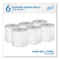 Perforated Roll & Hand Towels | Scott 25702 1150 ft. Pro Hard Roll Paper Towels with Blue Core (6 Rolls/Carton) image number 1