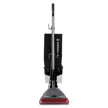 Sanitaire SC689B 12 in. Cleaning Path TRADITION Upright Vacuum - Gray/Red/Black