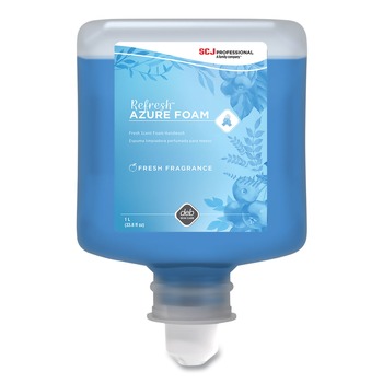 SOAP REFILLS | SC Johnson 069124014614 1 L Refresh Foaming Hand Soap Manual Cartridge Refill - Fresh Apple Scent (6/Carton)