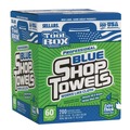 Perforated Roll & Hand Towels | Sellars 55202 1-Ply 10 x 12 TOOLBOX Shop Towels - Blue (4/Carton) image number 4