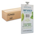 Bottled Water | FLAVIA 48051 Infused Water Freshpack - Cucumber Lime Mint (100/Carton) image number 0