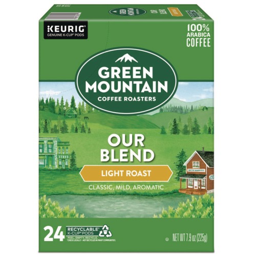 Coffee - Caffeinated | Green Mountain Coffee 5000355594 Coffee K-Cups - Our Blend (24/Box) image number 0