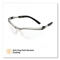 Eye Protection | 3M 11376-00000-20 BX Molded-In 2.5plus Diopter Strength Safety Glasses - Silver/Black Frame, Clear Lens image number 2