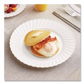 Plates | WNA RSCW91512W 9 in. Diameter Classicware Dinnerware Plastic Plates - White (12/Pack) image number 3