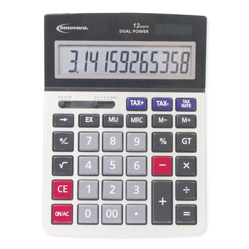 Clearance Center | Innovera IVR15975 12-Digit LCD Large Display Calculator image number 0