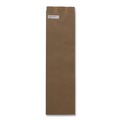 Liquor Bags | Ross & Wallace Paper Products 020332500PK/BL 4.5 in. x 2.5 in. x 16 in. 35# Basis Weight Merchandise Size Grocery Paper Bags - Brown (500/Bundle) image number 0
