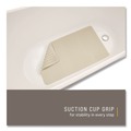 Safety Mats | Rubbermaid Commercial 1982726 Safti Grip Latex-Free 16 in. x 28 in. Vinyl Bath Mat - White image number 2