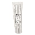 Cup Lids | Fabri-Kal LS636FX X-Slot Greenware Cold Drink Lids Fits 12 oz. to 20 oz. Cup - Clear (1000/Carton) image number 2