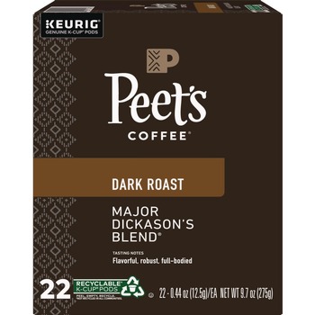Keurig 5000377638 K-Cups - Major Dickason's Blend (22/Box)
