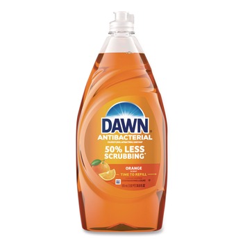  | Dawn 80814678 30.8 oz. Ultra Antibacterial Dishwashing Liquid - Orange Scent (8/Carton)