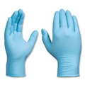 Food Service Disposable & Single Use Gloves | Ammex INPF46100 5 mil Industrial Powder-Free Nitrile Gloves - Large, Blue (1000/Carton) image number 2