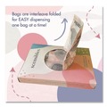 Feminine Care Dispenser Liners | HOSPECO SBX50 3.38 in. x 2 in. x 9.75 in. Scensibles Personal Disposal Bags - Pink (1200/Carton) image number 3