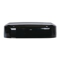 Toilet Tissue Dispensers | Boardwalk R4070BKBW 20.25 in. x 6 in. x 12.25 in. Jumbo Twin Toilet Tissue Dispenser - Black image number 2