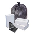 High-Density Trash Bags | Inteplast Group S334022K 33 in. x 40 in. 33 gal. 22 mic High-Density Commercial Can Liners - Black (250/Carton) image number 6