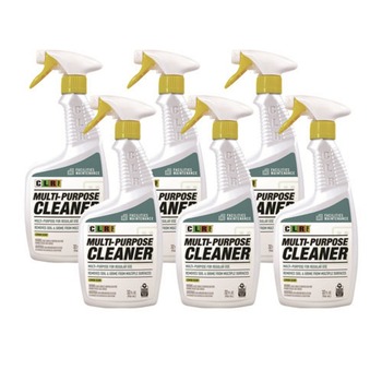 CLR PRO FM-MPC32-6PRO 32 oz. Multi-Purpose Cleaner Spray - Lemon Scent (6/Carton)