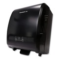 Towel Dispensers | Boardwalk BWK29GREEN 12.31 x 9.31 x 15.94 Xtra Mechanical Hands-Free Towel Dispenser - Black (1/Carton) image number 1