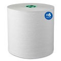 Perforated Roll & Hand Towels | Kleenex 25630 7.5 in. x 700 ft. Hard Roll Paper Towels with Green Core - White (6/Carton) image number 0