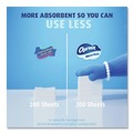 Dusting Wipes | Charmin 80835936 2-Ply Septic Safe Ultra Soft Bathroom Tissue - White (208 Sheets/Roll, 4 Rolls/Pack) image number 4