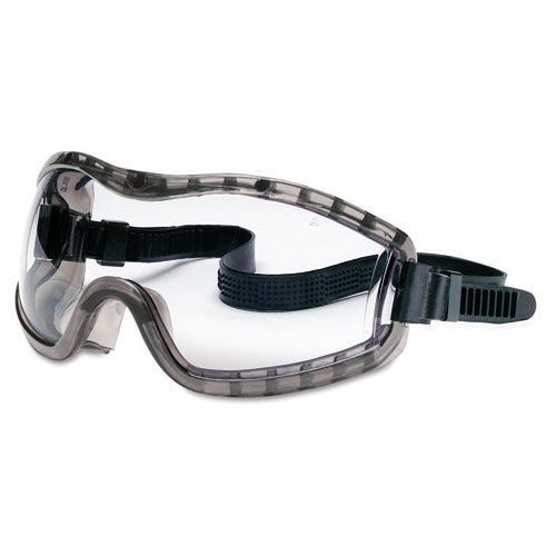 Eye Protection | MCR Safety 2310AF Stryker Chemical Protection Safety Goggles - Black Frame image number 0
