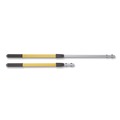 Extension Poles & Handles | Rubbermaid Commercial HYGEN FGQ75500YL00 48 in. - 72 in. HYGEN Quick-Connect Extension Handle - Yellow/Black image number 2