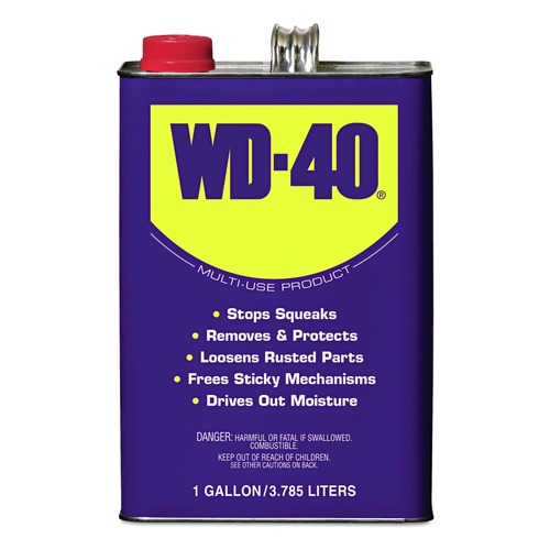 Lubricants & Penetrants | WD-40 490118 1 gal. Can Heavy-Duty Lubricant (4/Carton) image number 0