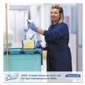 Toilet Tissues | Scott 07827 Essential 3.55 in. x 2000 ft. 2-Ply Septic Safe JRT Extra Long Bathroom Tissue - White (6 Rolls/Carton) image number 8