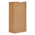 Grocery Bags | Ross & Wallace Paper Products 130320500PK/BL 8.25 in. x 5.25 in. x 16.13 in. #20 Size Extra-Heavy-Duty Grocery Paper Bags - Kraft (500/Bundle) image number 0