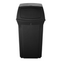 Outdoor Waste Receptacles | Rubbermaid Commercial FG917188BLA Ranger 45-Gallon Fire-Safe Structural Foam Container - Black image number 1