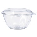 Food Storage Containers & Lids | Dart CTR32BD 7 in. x 3.4 in. 32 oz. Tamper-Resistant Plastic Bowls with Dome Lid - Clear (150/Carton) image number 0