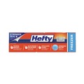 Resealable Bags | Hefty 00R88079 7 in. x 8 in. 32 oz. Slider Stand and Fill Freezer Storage Bags - Clear (35/Box) image number 3