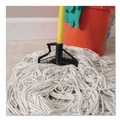 Handles & Braces | Carlisle 4166404 1 in. Diameter x 60 in. Sparta Spectrum Quik-Release Fiberglass Mop Handle - Yellow image number 4
