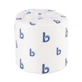 Perforated Roll & Hand Towels | Boardwalk B6170 1-Ply Septic Safe Toilet Tissue - White (96/Carton) image number 0