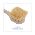 Brushes | Boardwalk BWK4208 5.5 in. Brush 3 in. Tan Plastic Handle Cream Tampico Bristles Utility Brush image number 3