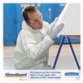 Cleaning Cloths & Wipes | Ansell 38939 A35 Liquid and Particle Protection Coveralls Hooded - X-Large, White (25/Carton) image number 5