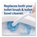 Toilet Brushes | Clorox CLO31620 ToiletWand Disinfecting Refill Heads - Blue/White (6 Packs/Carton) image number 9