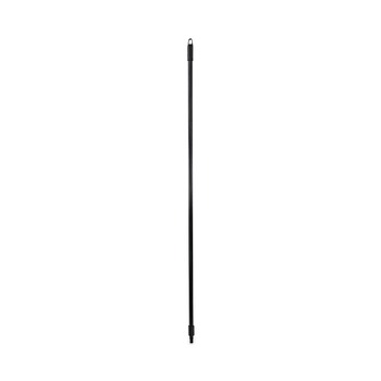 HANDLES AND BRACES | Boardwalk BWK636 1 in. Diameter x 60 in. Fiberglass Broom Handle Nylon Plastic Threaded End - Black