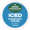 Coffee - Caffeinated | Green Mountain Coffee 5000359624 Brew Over Ice Coffee K-Cups - Hazelnut Cream (24/Box) image number 1