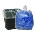 Low-Density Trash Bags | Earthsense Commercial 1507084 28.5 in. x 43 in. 23 gal. 1 mil Linear Low Density Clear Recycled Can Liners - Clear (150/Carton) image number 2