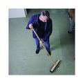 Handles & Braces | Boardwalk BWK137 Heavy-Duty Threaded End Lacquered Hardwood 1.13 in. Diameter x 60 in. Broom Handle - Natural image number 2