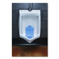 Toilet & Urinal Deodorizers | Boardwalk TSU-P-006I006I-06-AAS80 5.22 oz Vertical Urinal Screen - Cotton Blossom Scent/Blue (6/Carton) image number 6