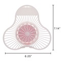 Toilet & Urinal Deodorizers | Fresh Products 4USPB-F-012I072M-20 4 oz. Para Urinal Screen with Deodorizer Block - Cherry Scent (1 Dozen) image number 3