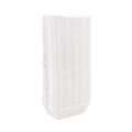 Food Containers & Lids | Boardwalk BWK30LAG300 3 lbs. Capacity Paper Food Baskets - Red/White (500/Carton) image number 2