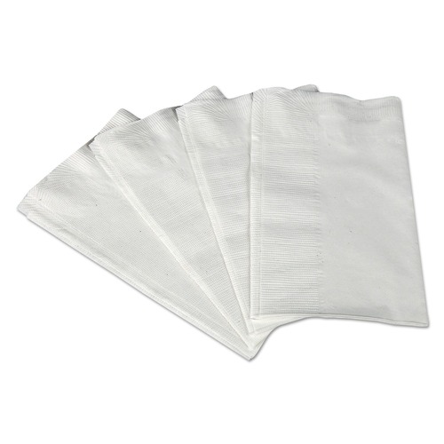 Dinner Napkins | Scott 98200 2-Ply 1/8-Fold Dinner Napkins - White (300/Pack, 10 Packs/Carton) image number 0
