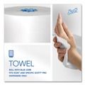 Perforated Roll & Hand Towels | Scott 43959 1-Ply 7.5 in. x 900 ft. Pro Hard Roll Paper Towels with Absorbency Pockets for Scott Pro Dispenser - Blue Core Only (6/Carton) image number 6